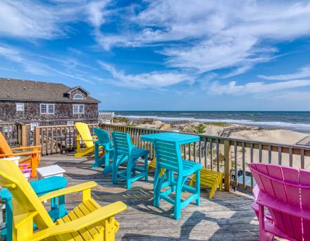 Tradewinds South oceanfront home in South Nags Head