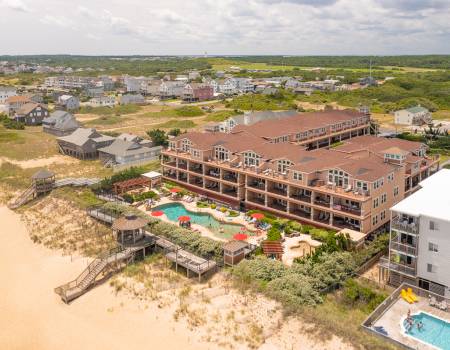 Croatan Surf Club oceanfront condos in Kill Devil Hills