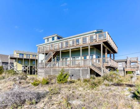 Made It semi oceanfront home in Hatteras today! Made It semi oceanfront home in Hatteras today!