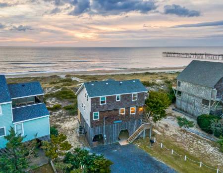 Pier Reflection oceanfront home in Avon, NC Pier Reflection oceanfront home in Avon, NC