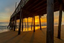 Boardwalk to Beach Facing Ocean