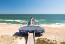 Avon Fishing Pier from above 