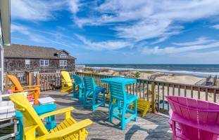 Tradewinds South oceanfront home in South Nags Head