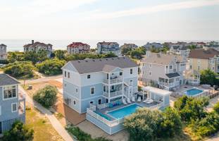 Angelo del Mare semi-oceanfront home in Corolla, NC